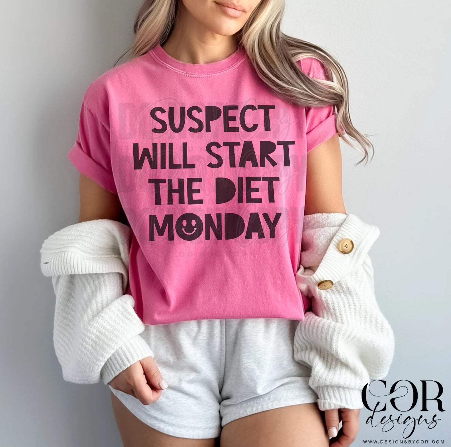 Suspect will start the diet Monday