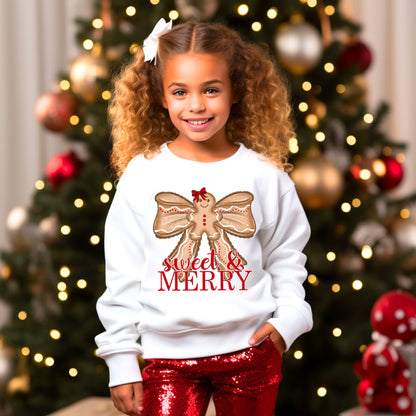 Sweet & MerryGingerbread Bow