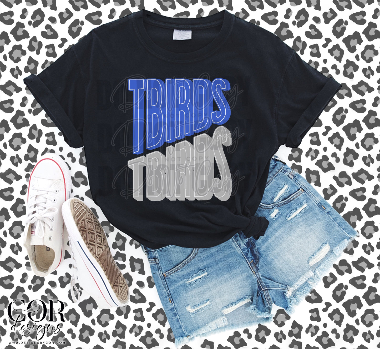 TBirds Blue And Silver