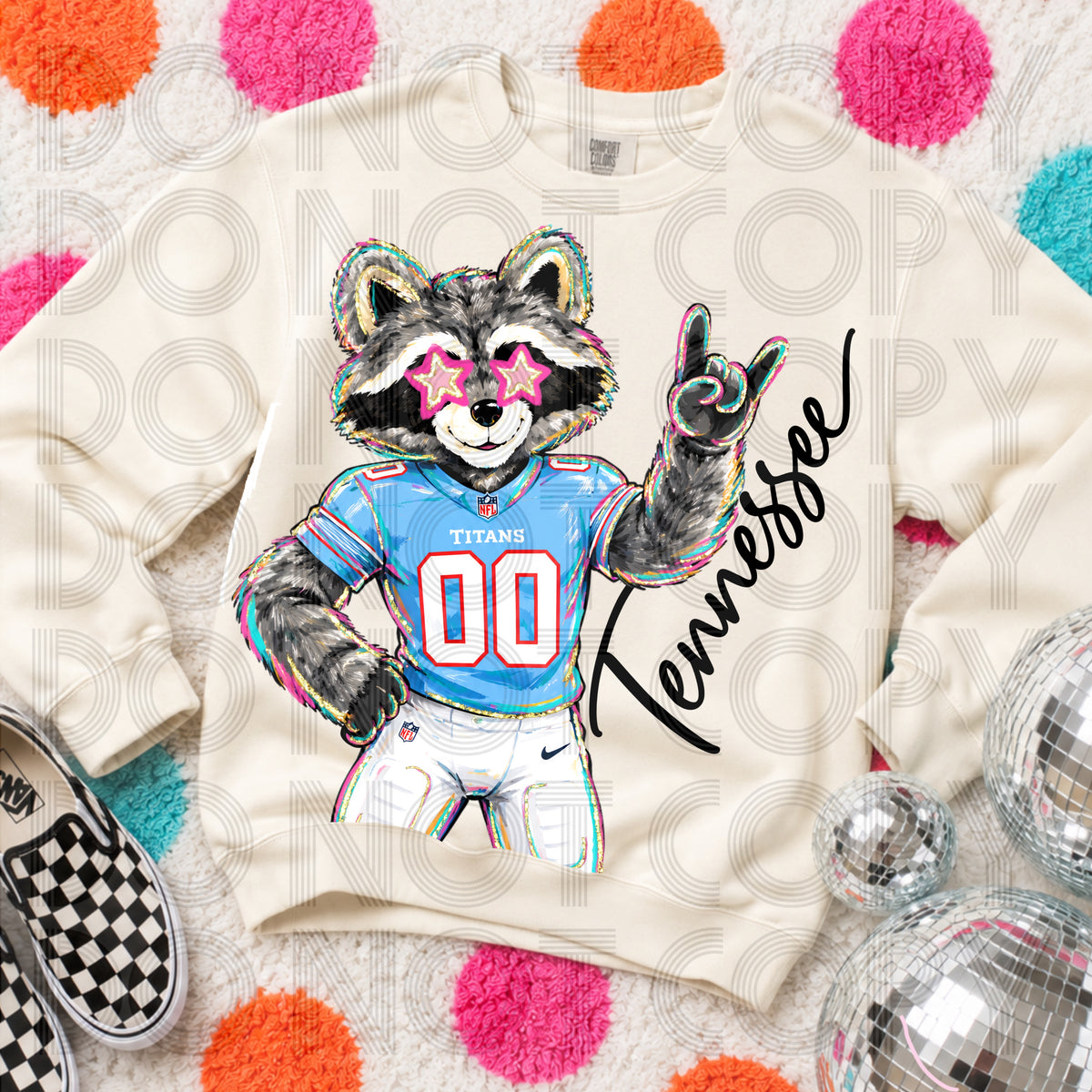 Cropped Delulu Mascot Tennessee