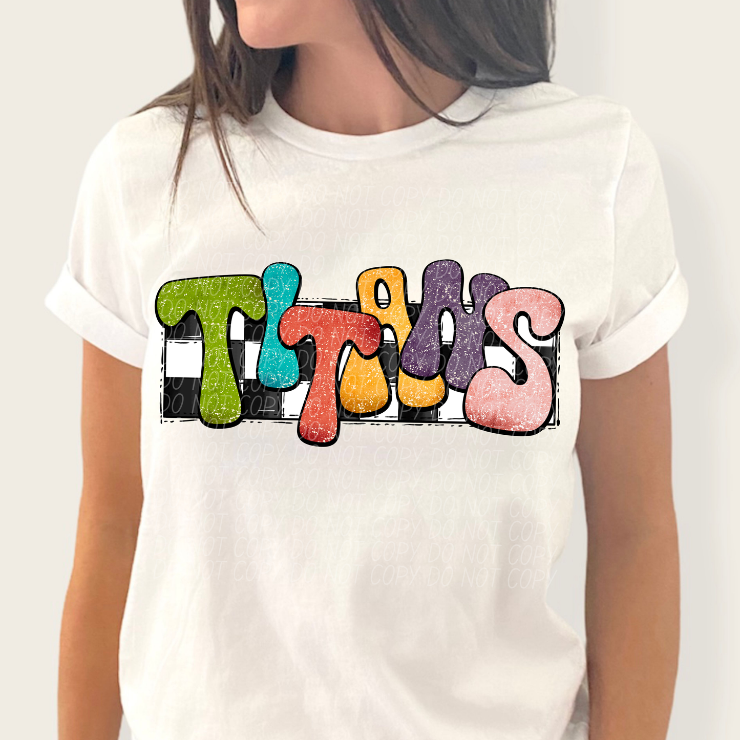 Titans (retro rainbow)