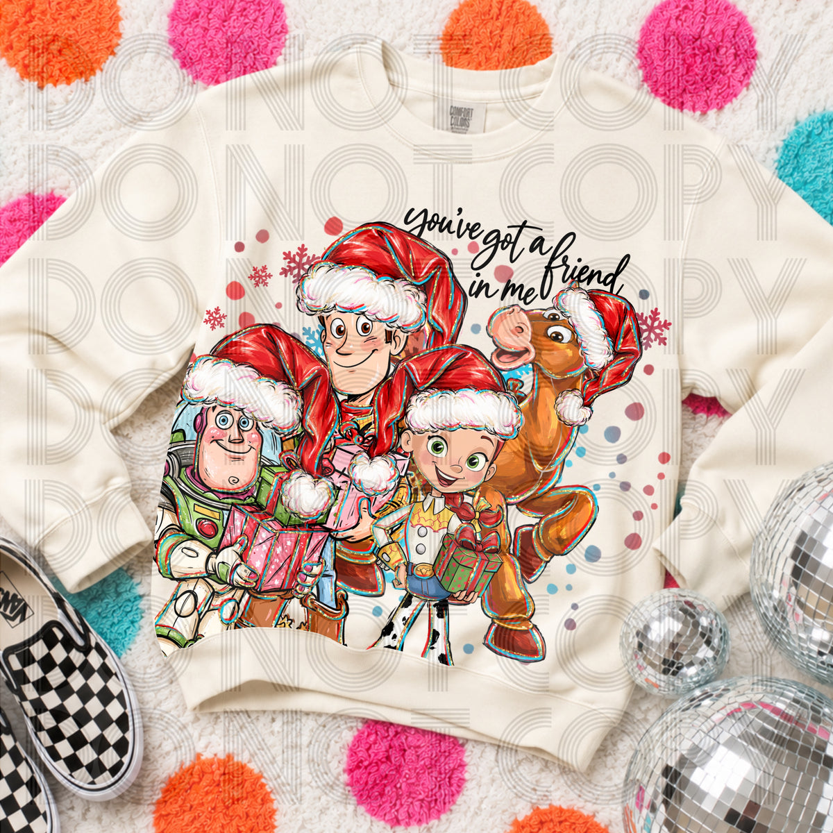 DELULU KIDS CHRISTMAS - TOY STORY YOU'VE GOT A FRIEND IN ME
