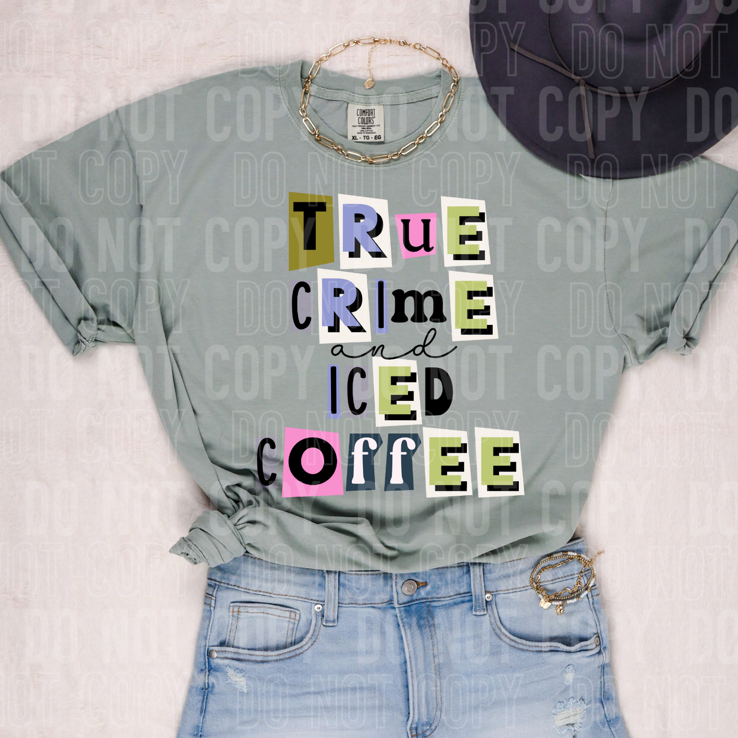 True crime and iced coffee