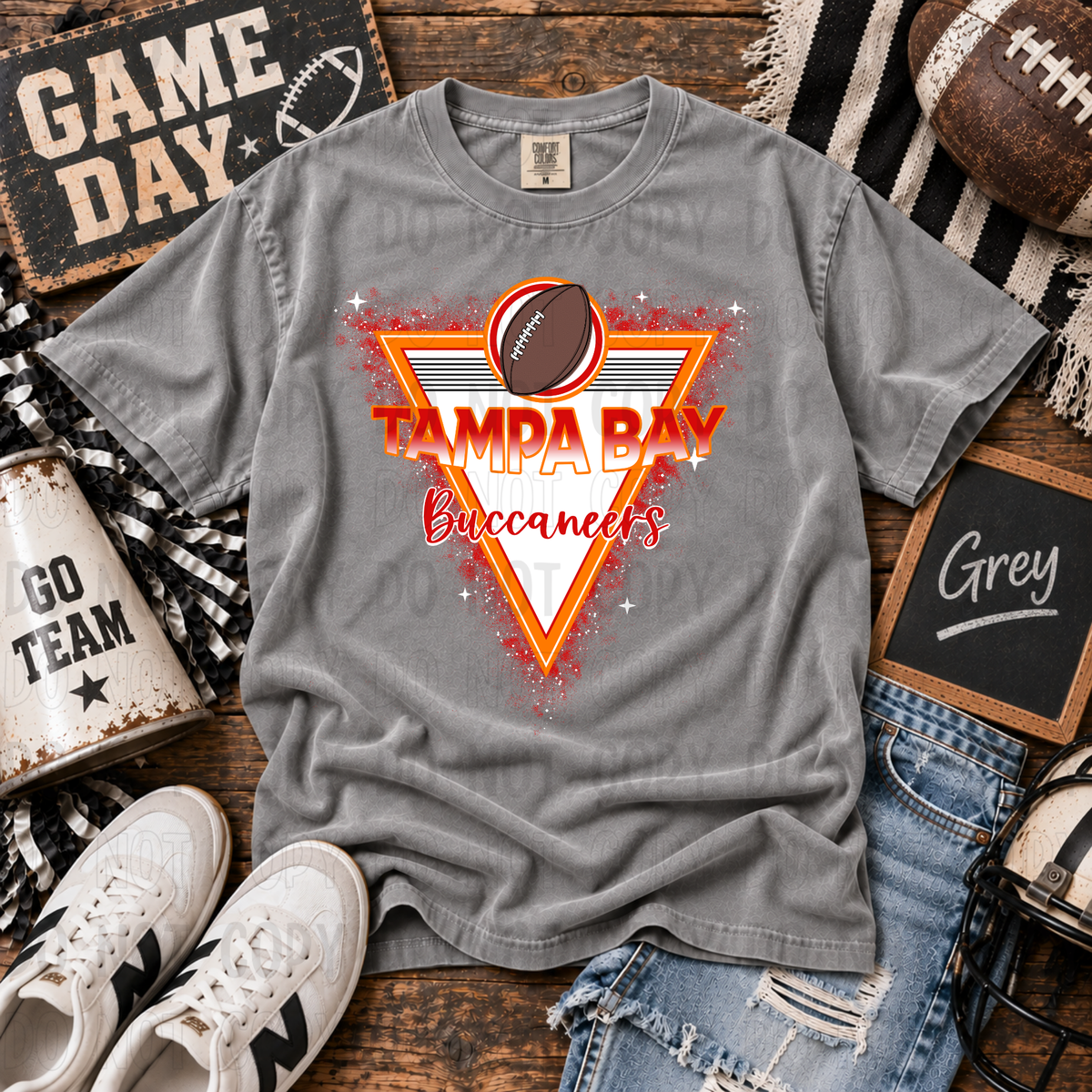 NFL Triangle Badge - Tampa Bay Buccaneers