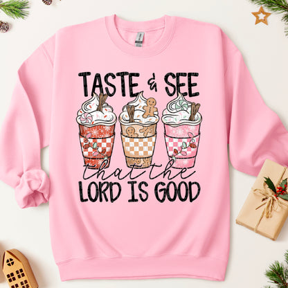Taste & see that the lord is good
