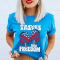 Tastes like Freedom Popsicles BACK - DTF Transfer