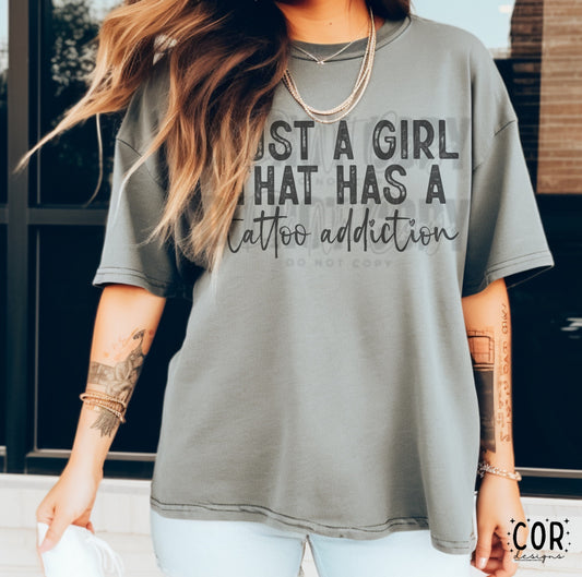 Just A Girl That Has A Tattoo Addiction