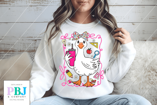 Back to school goose