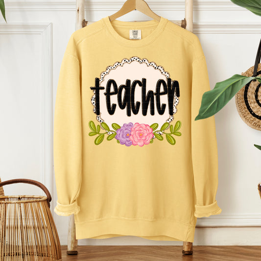 FLORAL SPRING TEACHER