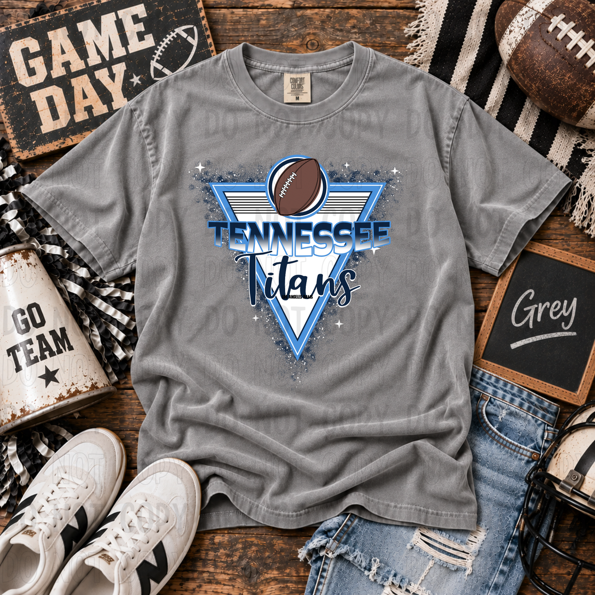 NFL Triangle Badge - Tennessee Titans