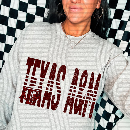 College Lined - Texas A&M Aggies
