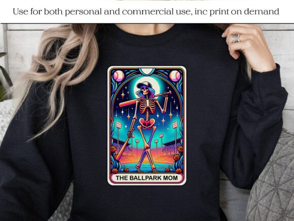 The Ballpark Mom Tarot Card