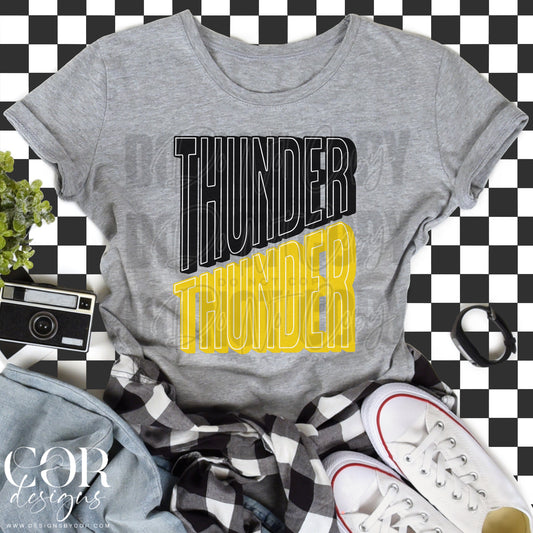 Thunder (black/yellow)