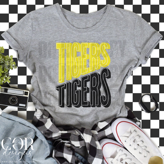 Tigers Yellow And Black