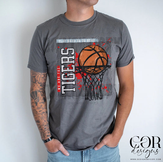 Play Hard Or Go Home Tigers Red