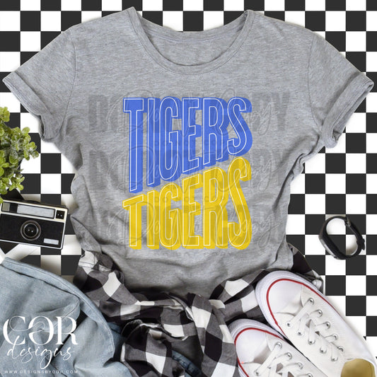 Tigers (blue/yellow)