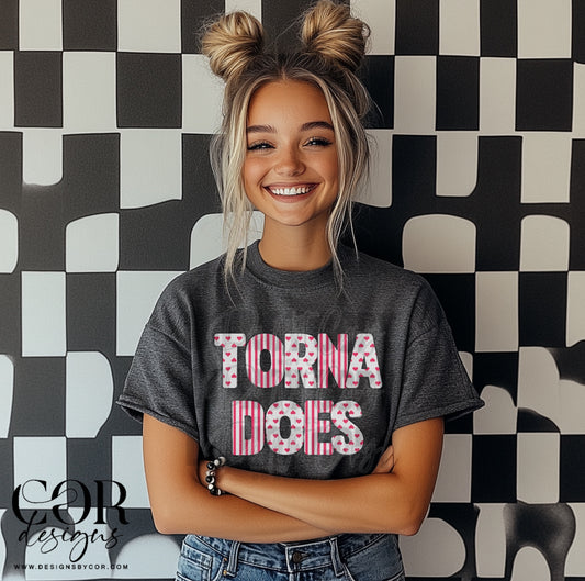 Tornadoes Heart Letters