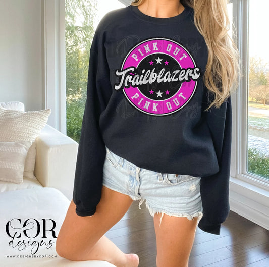 Pink Out Trailblazers