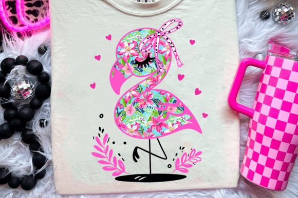 Tropical flamingo