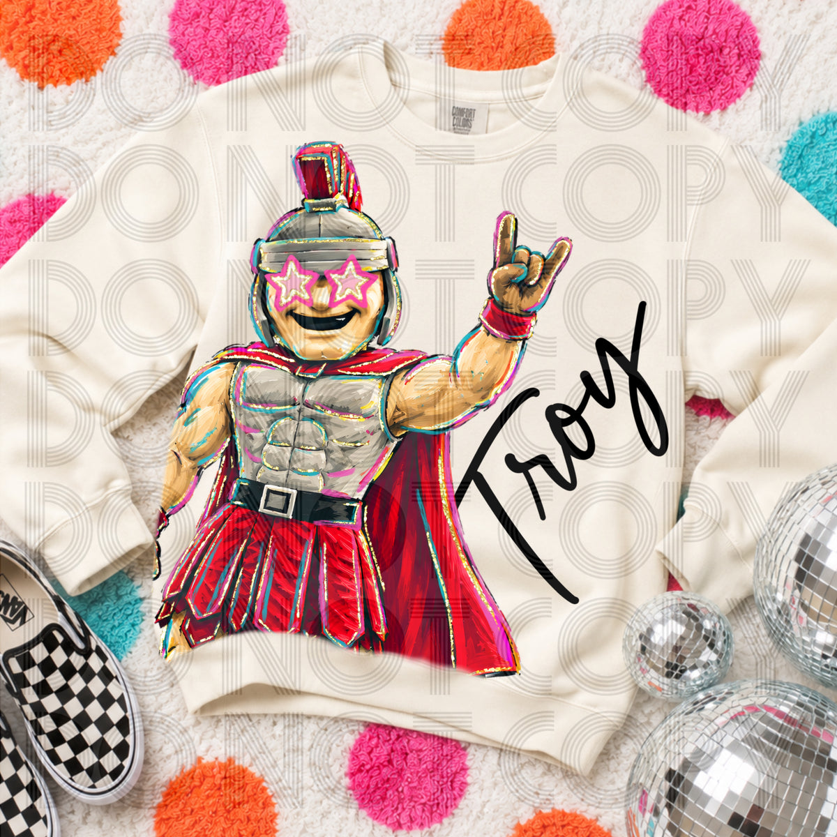 Cropped Rockin Delulu Troy
