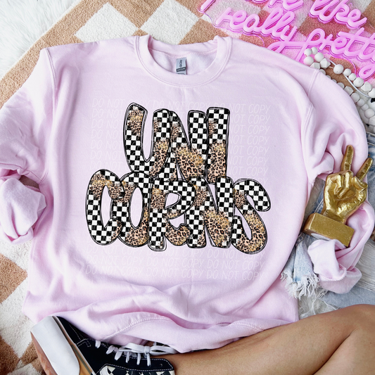 Unicorns Checkered Cheetah