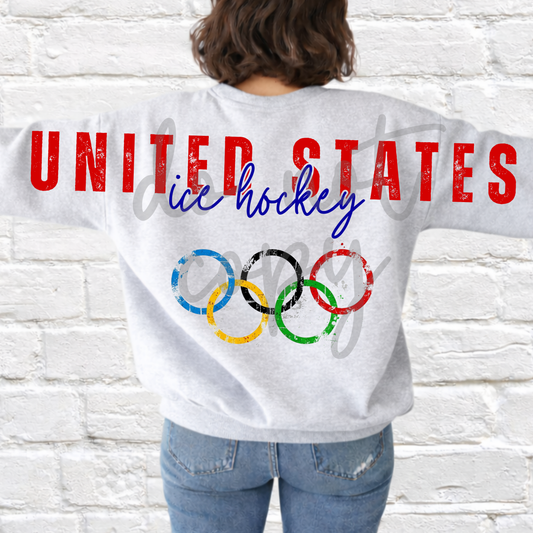 UNITED STATES ICE HOCKEY (WORDS ONLY)