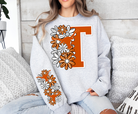 Floral Texas Longhorns- ARM