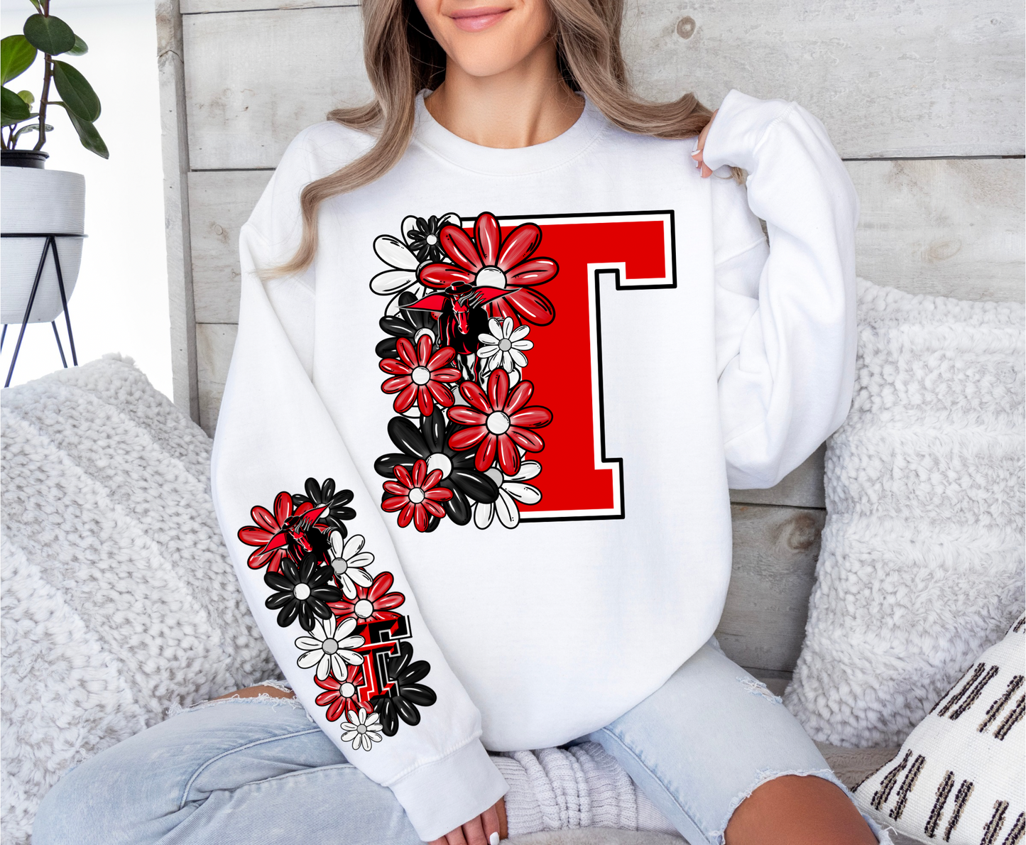 Floral Texas Tech Red Raiders- ARM
