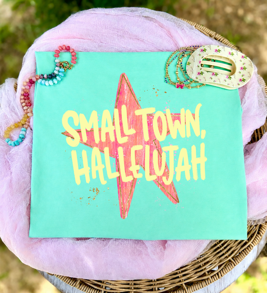 Small Shop Hallelujah Yellow Words
