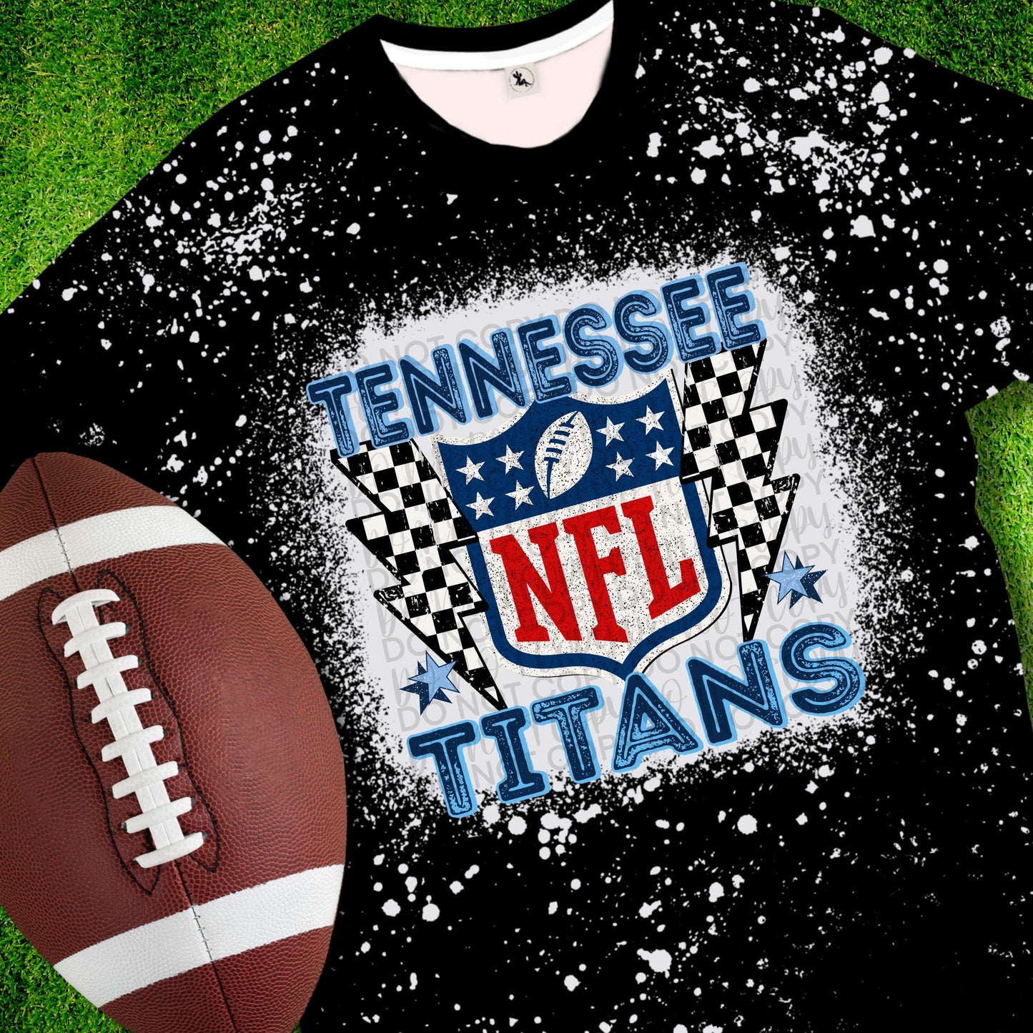 Tennessee Titans Checker LB - DTF Transfer