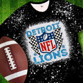 Detroit Lions Checker LB - DTF Transfer