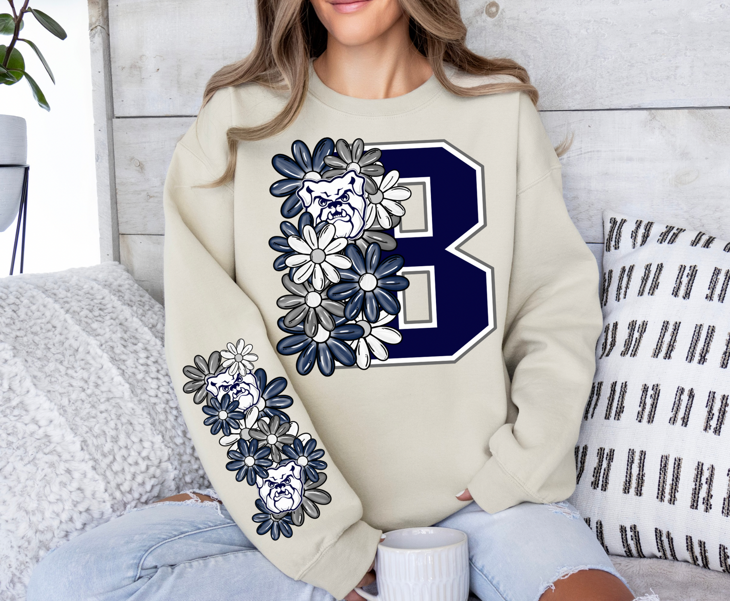 Floral Boston Bulldogs- CHEST