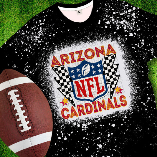 Arizona Cardinals Checker LB - DTF Transfer