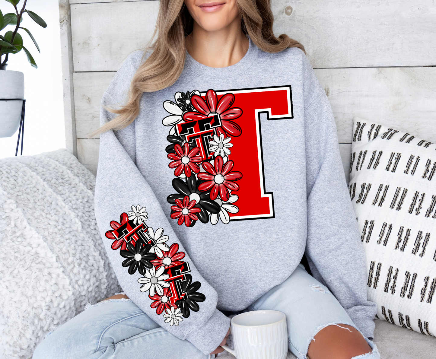 Floral Texas Tech Red Raiders- CHEST