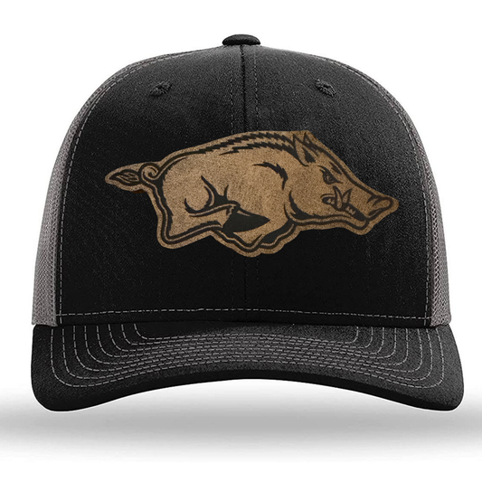 Razorback Leather Patch