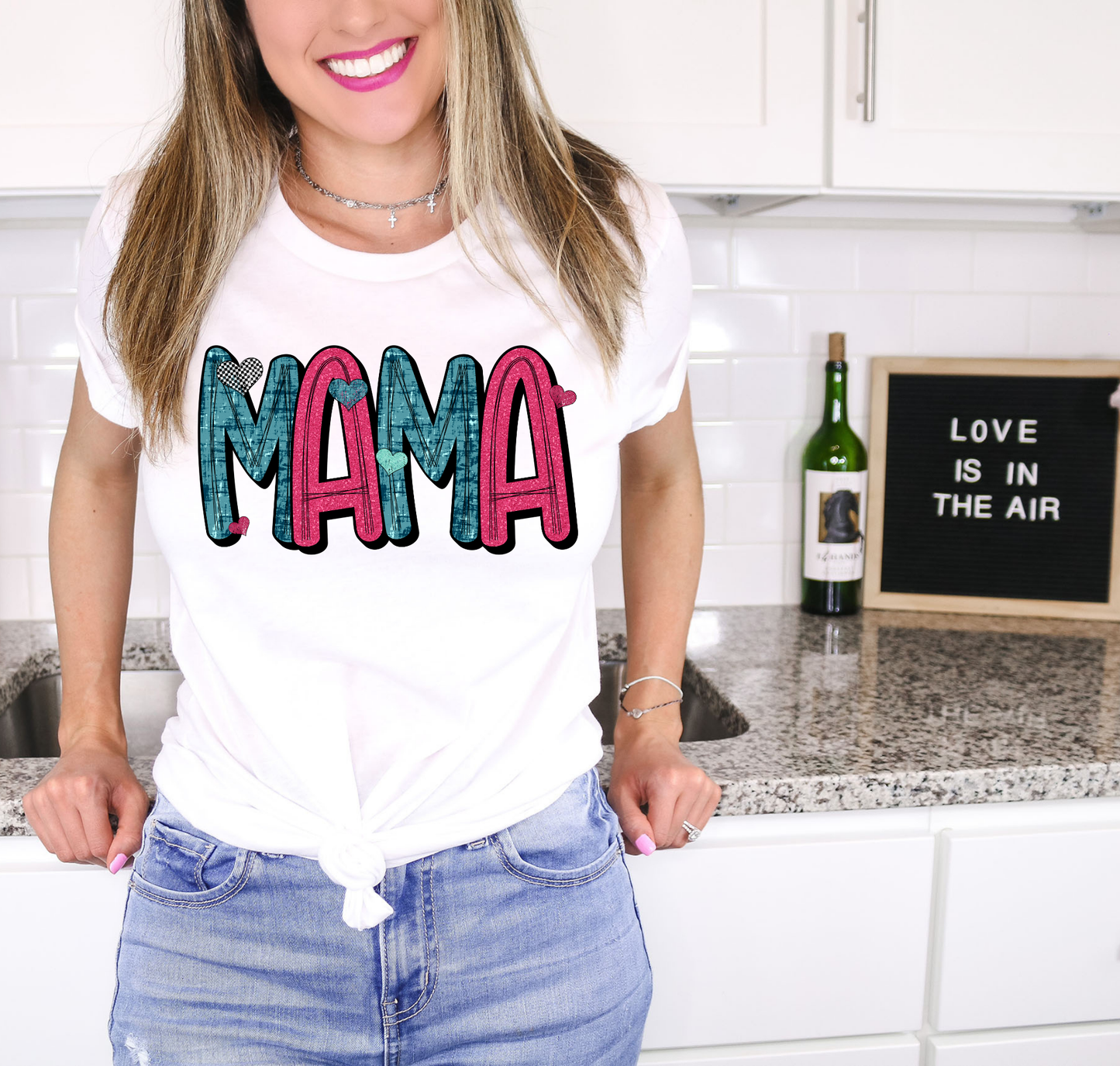 Mama Navy & Red Letters