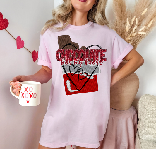 Chocolate Has My Heart Chocolate Bar
