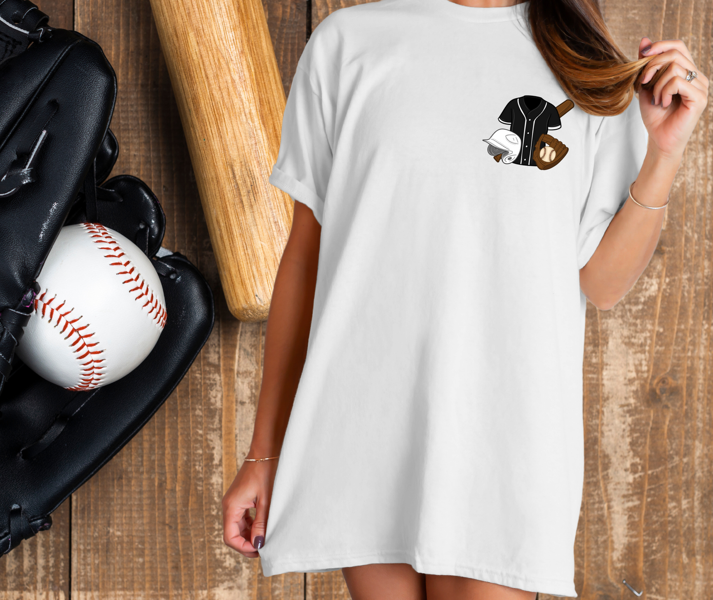 Baseball collage-pocket