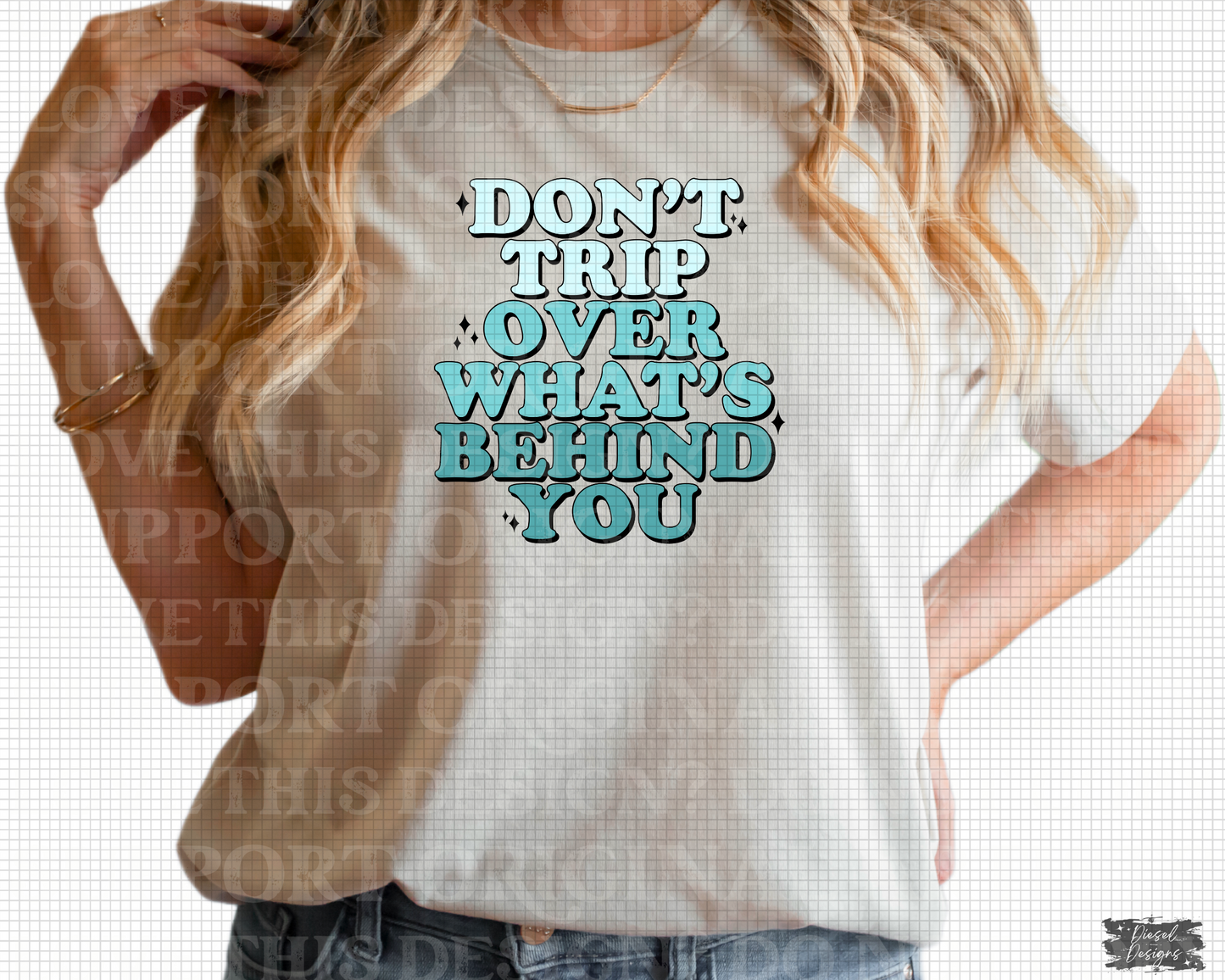Don't trip over what's behind you