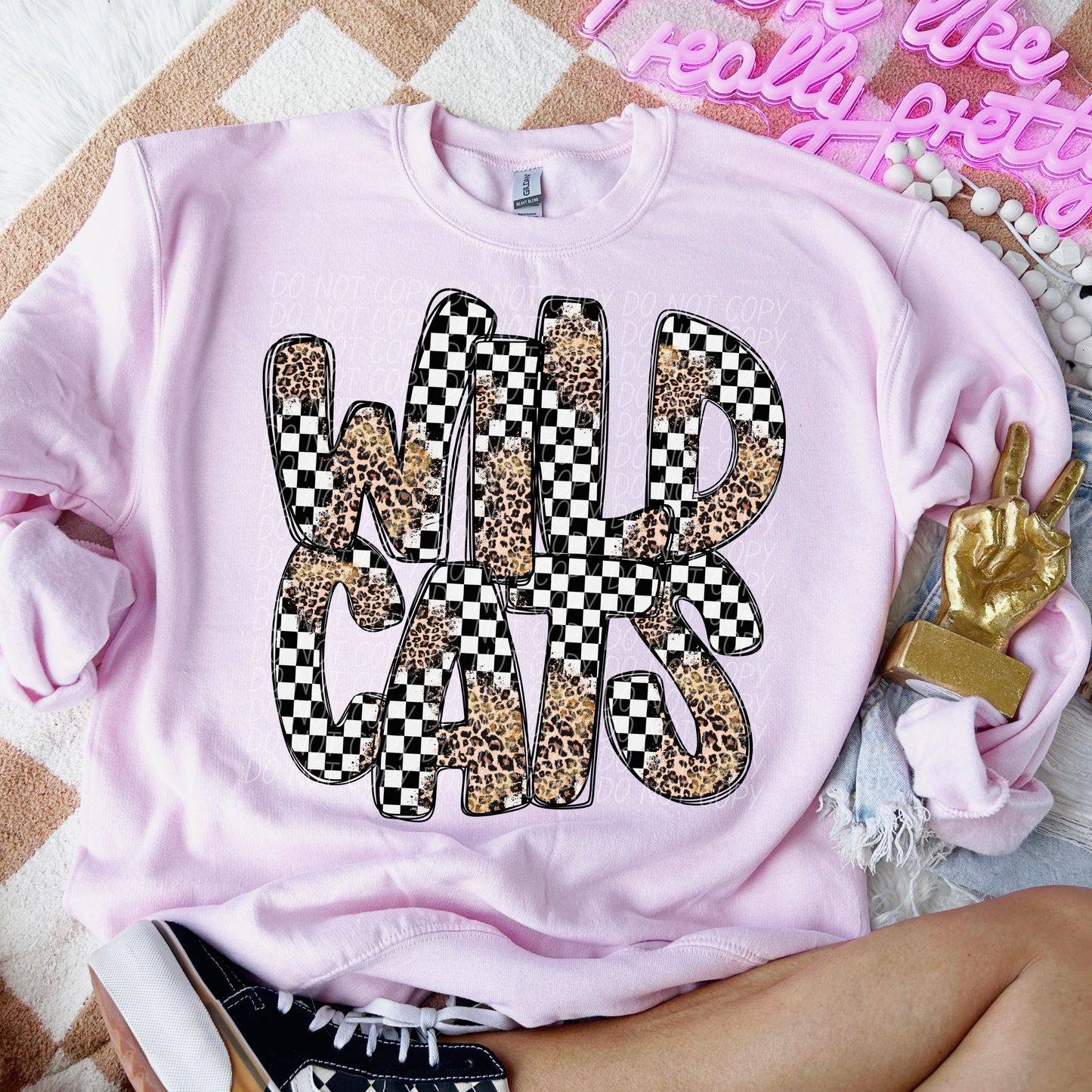 Wildcats Checkered Cheetah