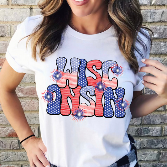 Wisconsin (Red, White, Blue)