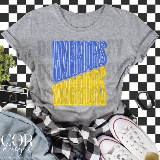 Warriors (blue/yellow)