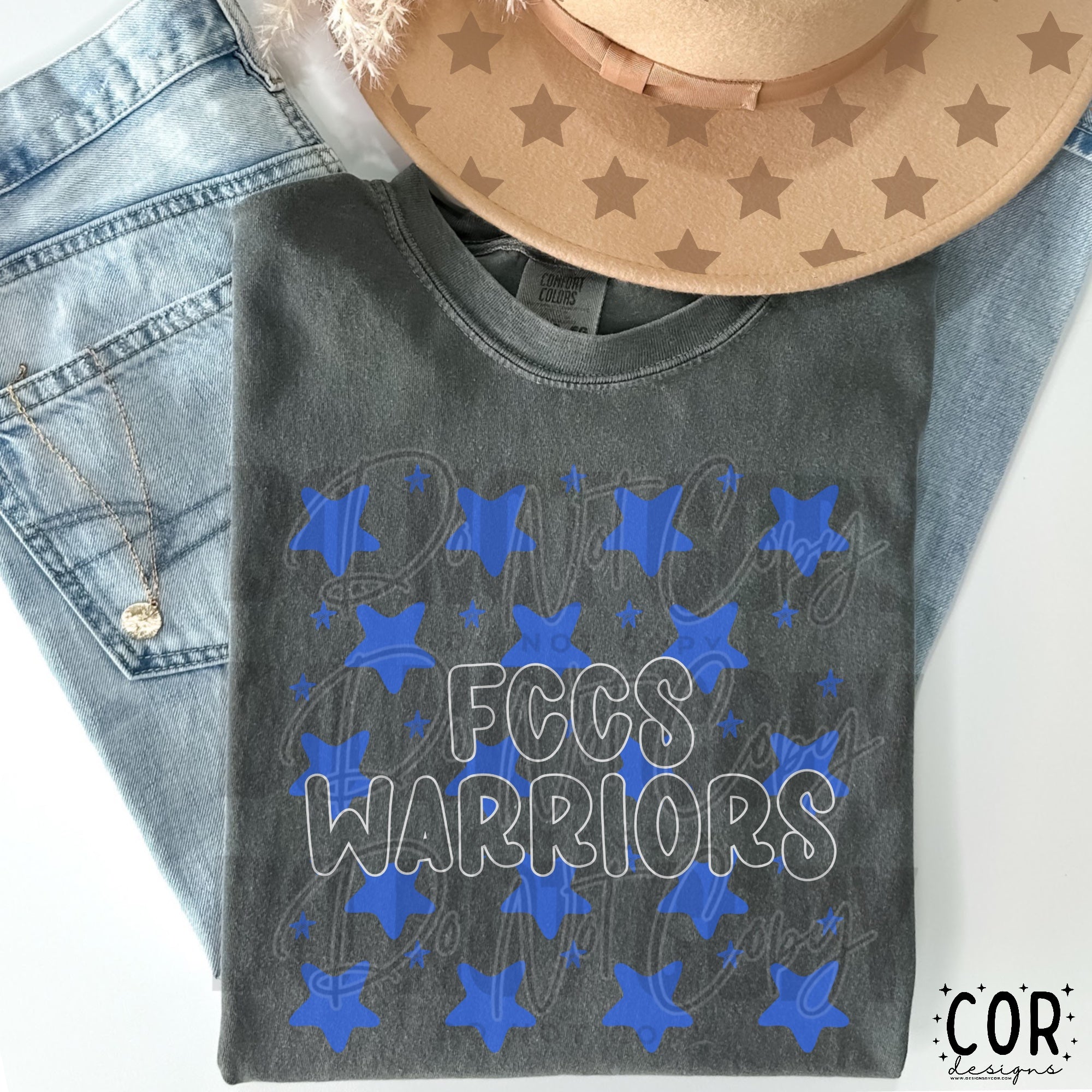 FCCS Warriors (blue stars) – Earthline Customs