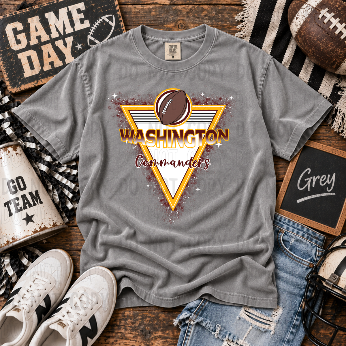 NFL Triangle Badge - Washington Commanders