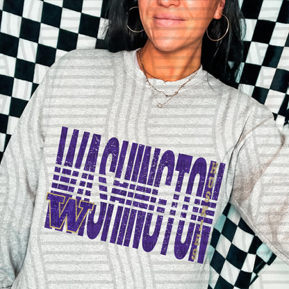 College Lined - Washington Huskies