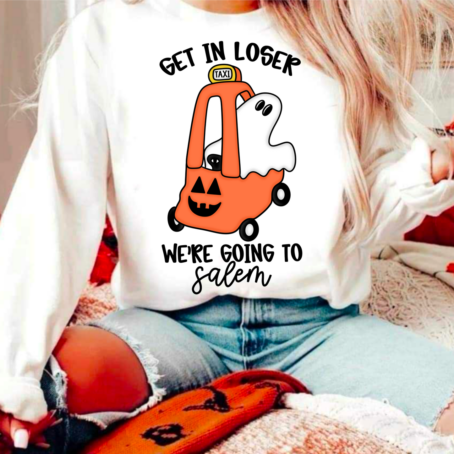 Get in loser we're going to Salem (black)