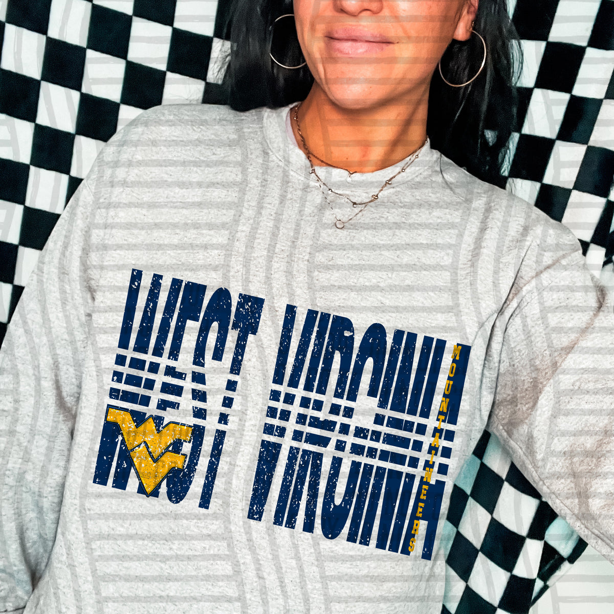 College Lined - West Virginia Mountaineers