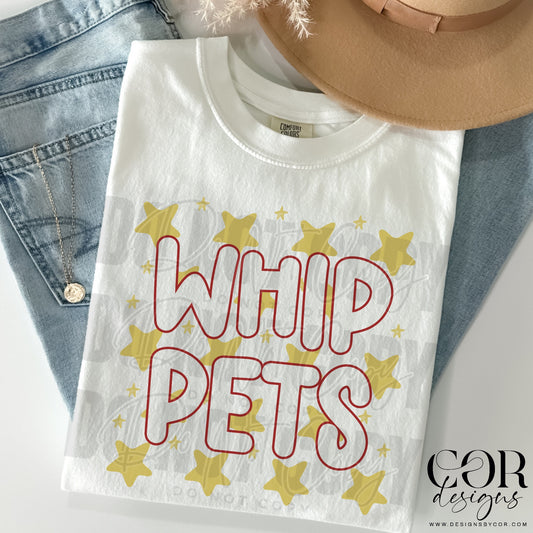 Whippets Yellow Stars