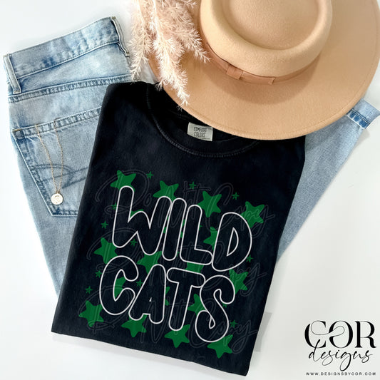 Wildcats (green stars)