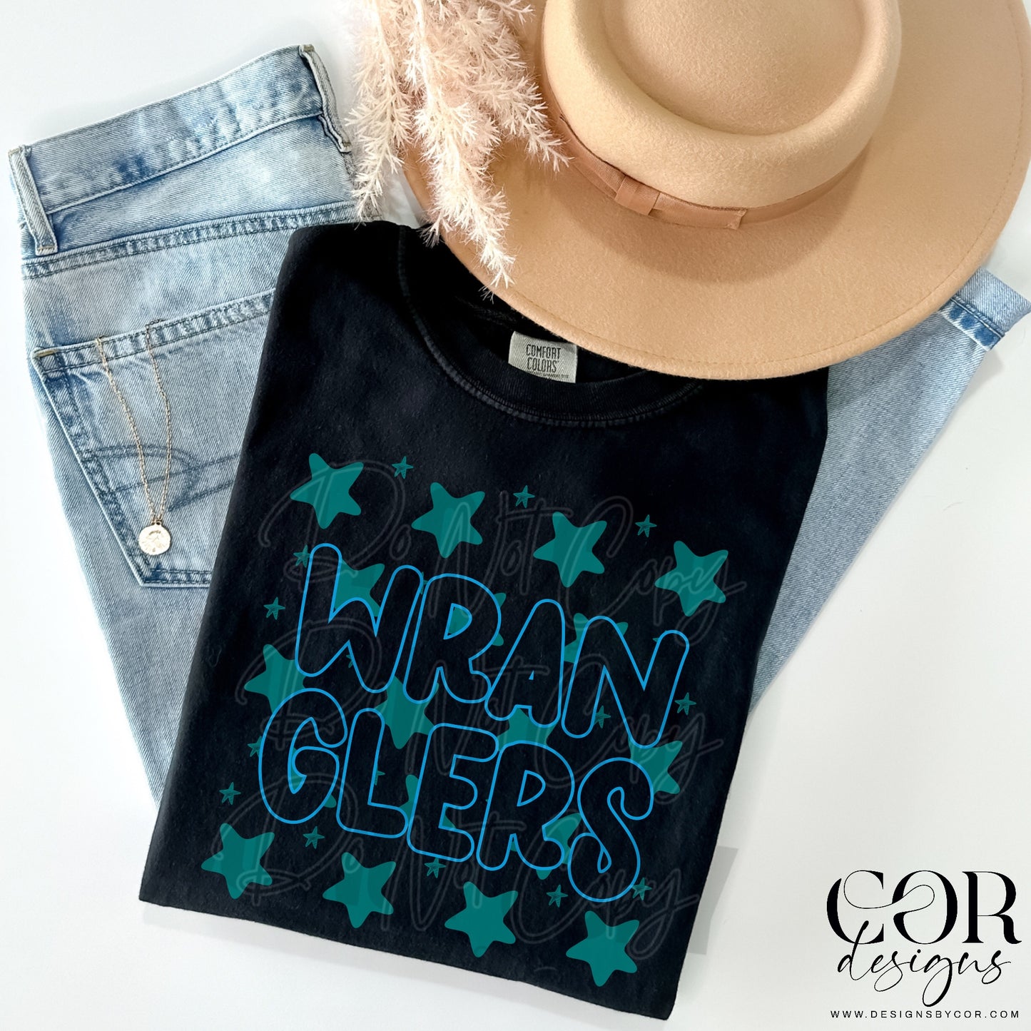 Wranglers Green Stars